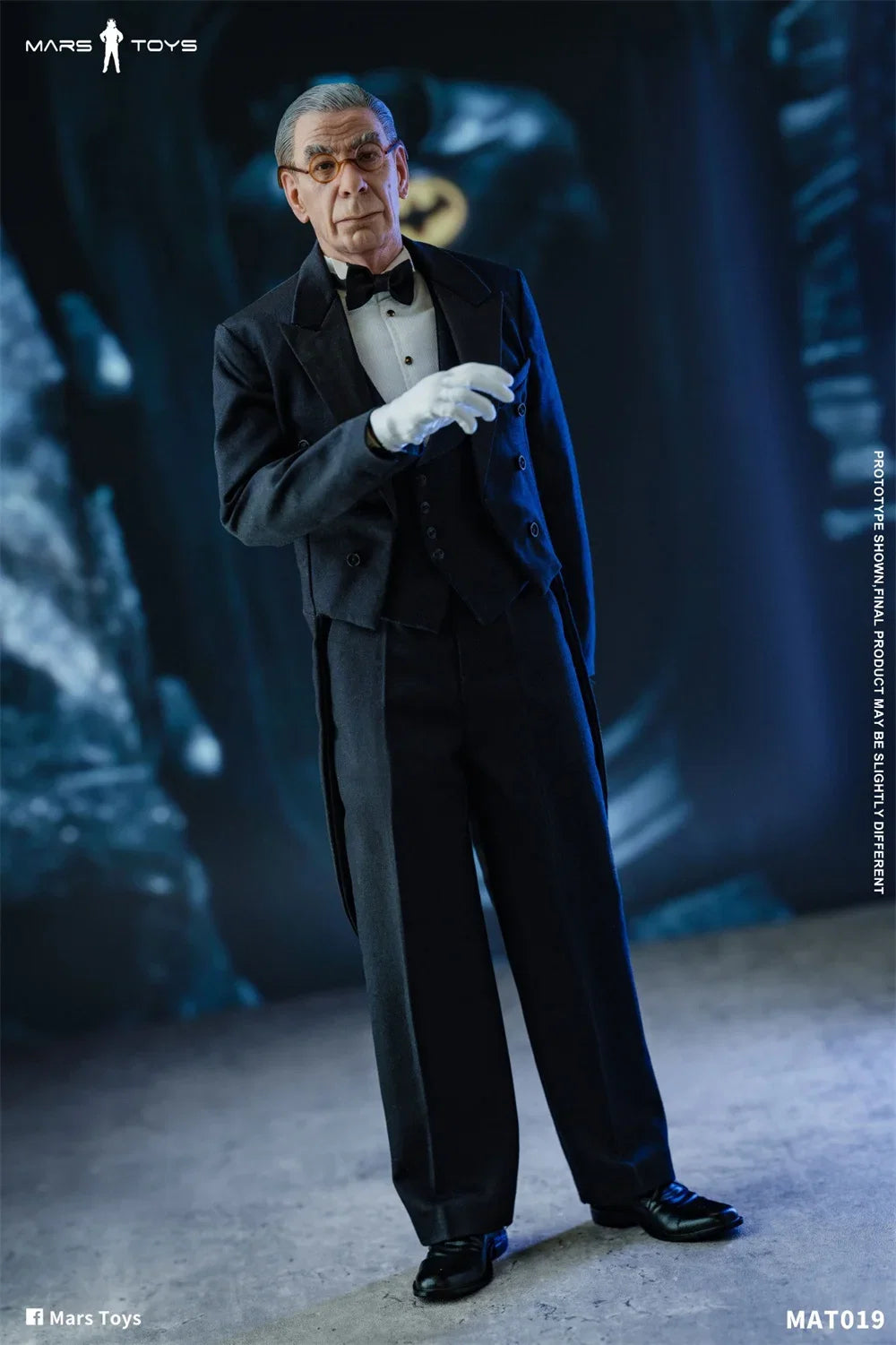 Mars Toys MAT019 1/6 Scale Male Soldier Black Formal Attire Suit Set Bulter MR.A Full Set 12" Action Figure Model Doll Toys