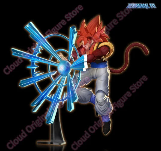 Demoniacal SHF Fit SSJ4 Gogeta Action Figure Dragon Ball GT 3.0 Figures Super Saiyan 4 Gogeta Figurine Collectible Model Toys