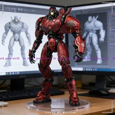 In Stock LINGJIHUN Pacific Rim Crimson Typhoon 19cm Movable Action Figure - Collection Model Boy Gift