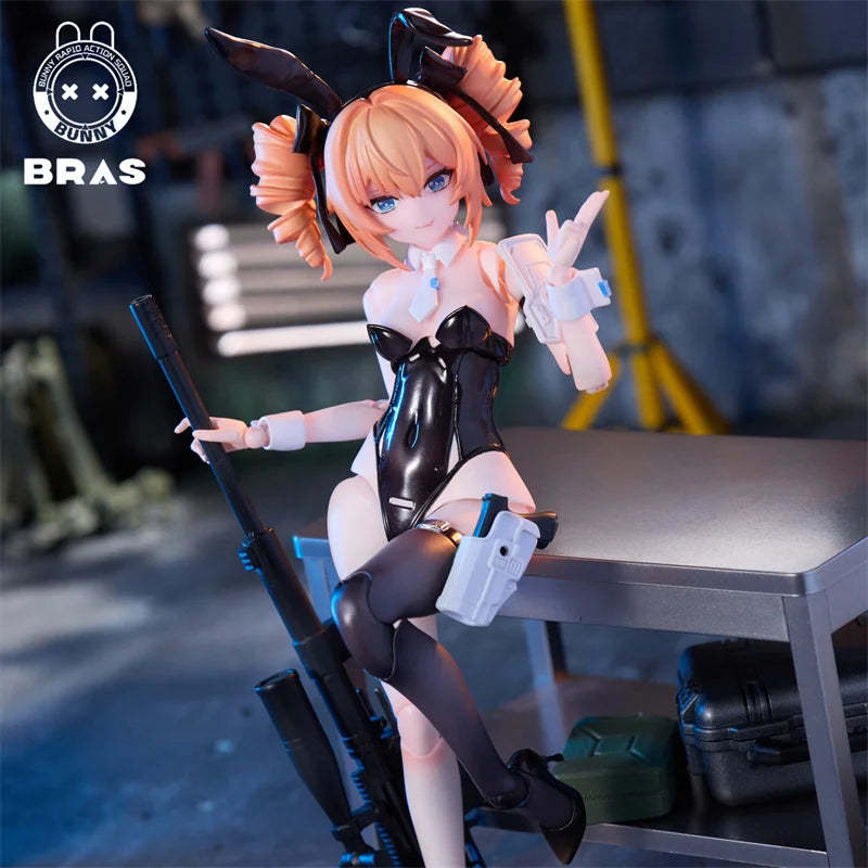 In Stock Sushing BRAS 1/12 Bunny Rapid Action Squad Leoni Special Color Version Anime Action Figure Models Toys PVC Collectible