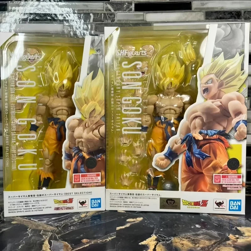 17cm Dragon Ball Anime Figures Movable Shf 3.0 Son Goku Action Figure Statue Model Doll Collection Toys Birthday Gift