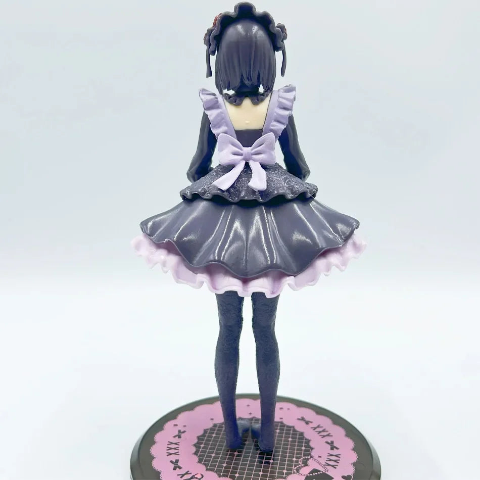 My Dress-Up Darling Two Anime Figure Standing And Sitting Black Maid Outfit Kitagawa Marin Action Figure Collection Model Toys