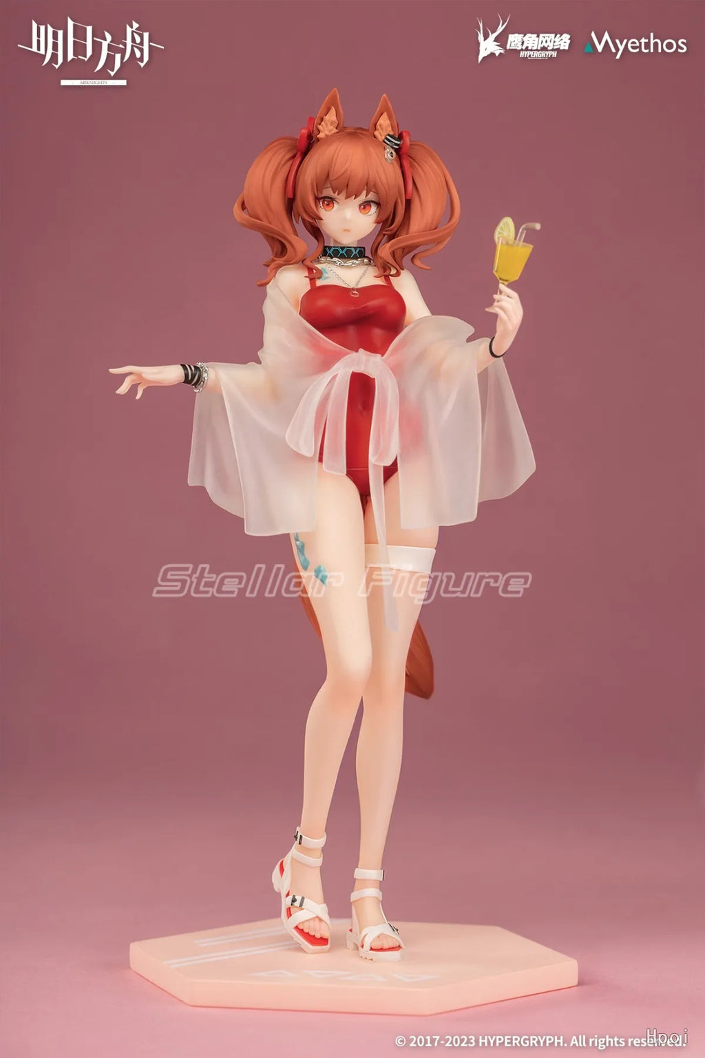 【SF】Original Myethos Gift+ Series Arknights Angelina Summer VER.  Figures Anime Models