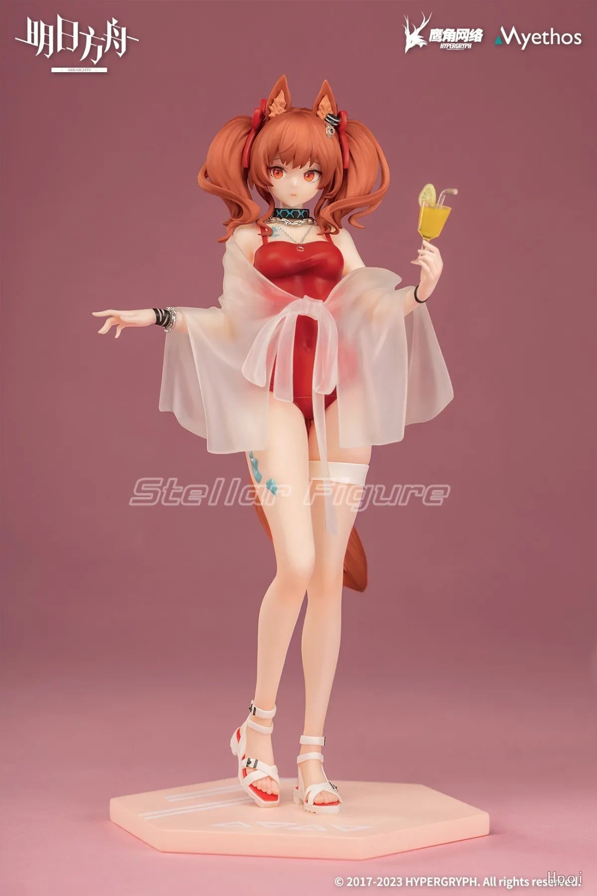 【SF】Original Myethos Gift+ Series Arknights Angelina Summer VER.  Figures Anime Models
