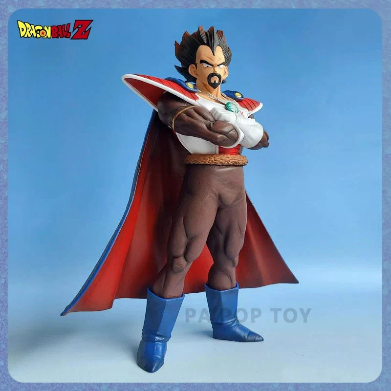 Dragon Ball King Vegeta Anime Figure Vegeta With Cloak Action Figurine 29.5cm Pvc Statue Collection Model Desk Decor Toy Gifts