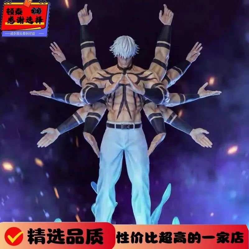 【Full Payment In Stock】50cm Tall Street Fighter, Tekken, The King of Fighters Orochi Figure 97 Game Statue ASAI