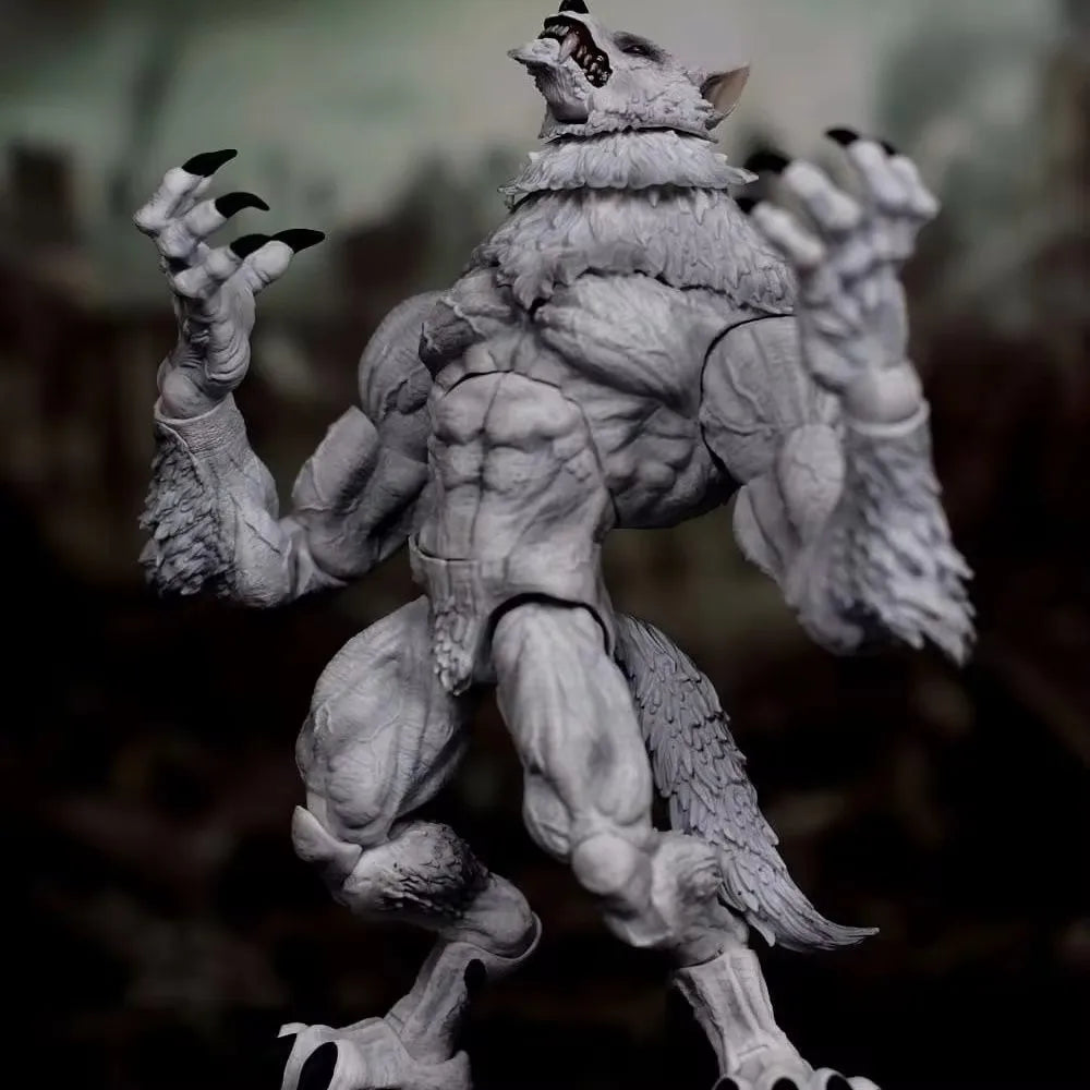 LC The Crypt Fenrir Son Of Loki Nordic Mythological Giant Wolf Full Set 10inch Action Figure Body Fury Animal Model Toys Gifts