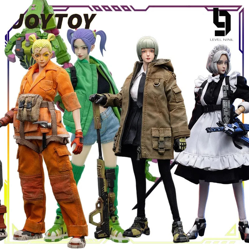 Spot Supply JOYTOY Original LEVEL9 1/12 Chaos Frontline Series Cry\flower\Lily  Action Figure Model Toys Model Gifts for Boys