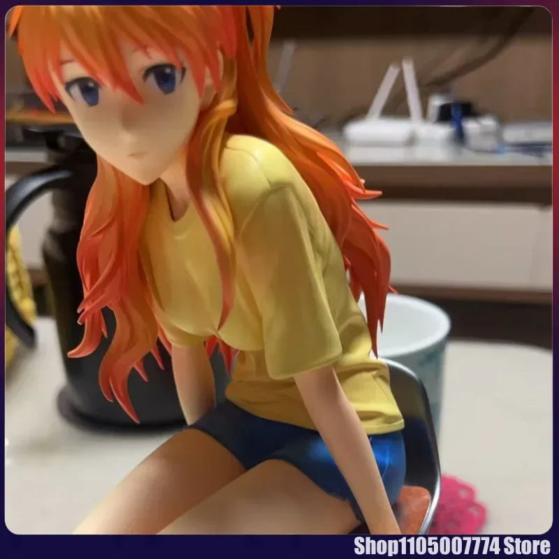 Asuka Gk Anime Figure Desktop Decor Birthday Gift Collectible Toy Model Trendy Computer Case Ornaments Birthday Present