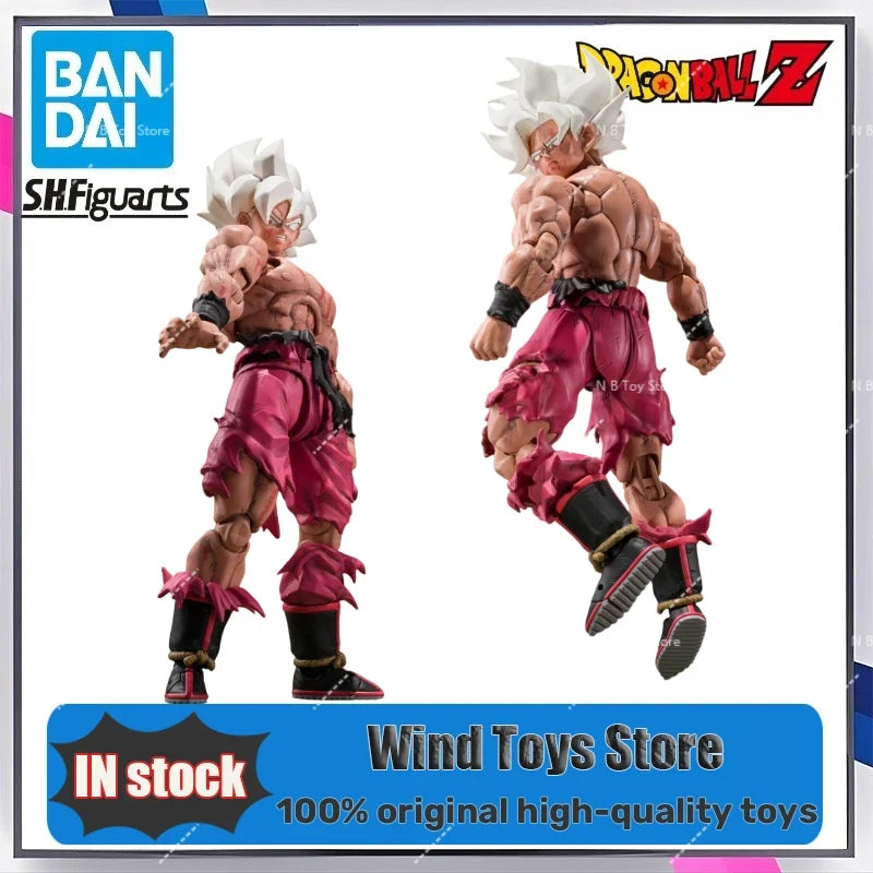 Bandai SHF Son Goku Legend Super Saiyan Genki Tian Festival Dragon Ball Genki Festival Model Toy Figure