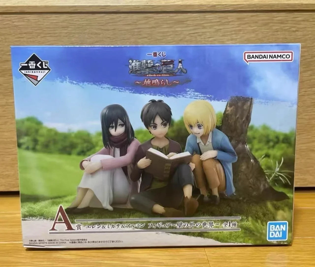 Bandai Original Anime Attack on Titan Ichiban Kuji Hange Zoe Levi Ackerman PVC Action Figure Model Collectible Toys Boys Gift