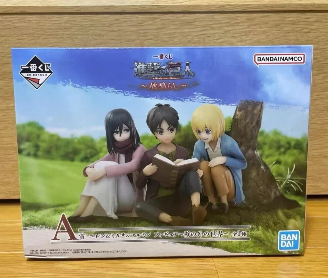 Bandai Original Anime Attack on Titan Ichiban Kuji Hange Zoe Levi Ackerman PVC Action Figure Model Collectible Toys Boys Gift