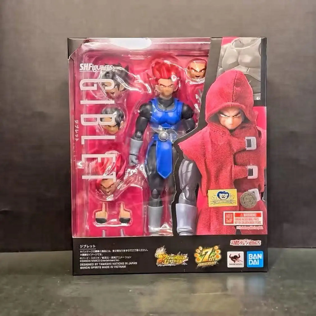 Original Bandai Sh Figuarts Shf Dragon Ball Z Giblet Action Figures Anime Model Toys Gifts
