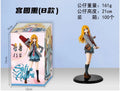 20CM Anime Your Lie in April Figure Miyazono Kaori Standing Animation Model Toy Gift Collection Decoration Ornaments PVC