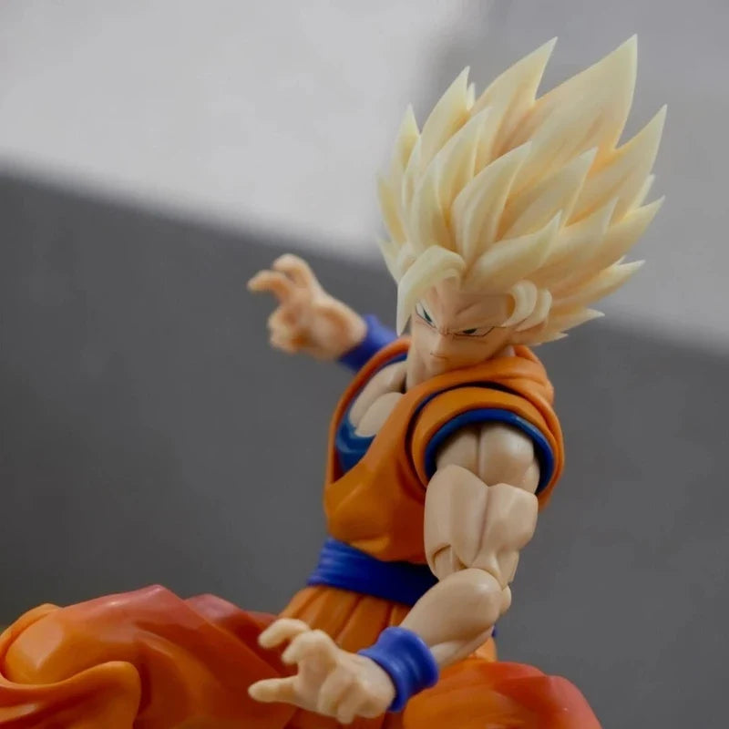 Nono KO dragon ball Z Shf DKO Super Saiyan 2 Action Figure Son Goku Head Model Collectible Anime Toys Accessory Gift