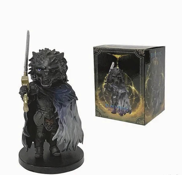 2026 Elden Ring Gaming Q Version Mini Action Figures Set - Ranni Cat Melina Malenia the Half-Wolf Lani Magic Ornaments Dolls