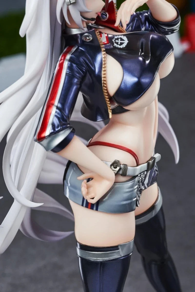 Resin Figure Kit Prinz Eugen WF2024W Azur Lane Race Queen 1/7 Unpainted Garage Resin Kit Model GK