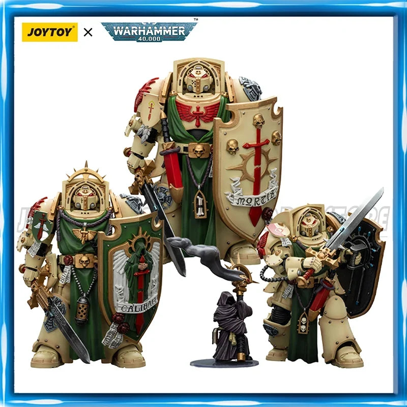 JOYTOY 1/18 Action Figure Warhammer40K Dark Angels Deathwing Knight 1 2 3 figure toys