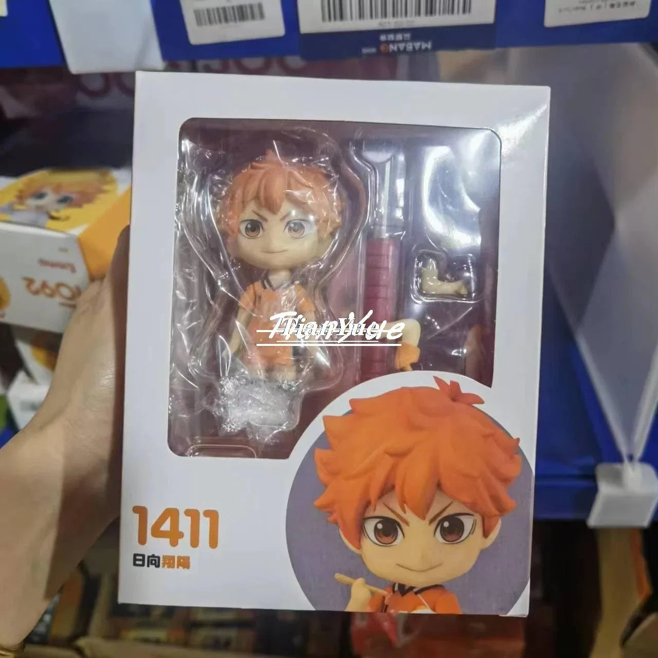 Anime Haikyuu!! Volleyball boy Hinata Shoyo 1411 Tobio Kageyama 1455 Articulated Figure Car Decoration 10CM