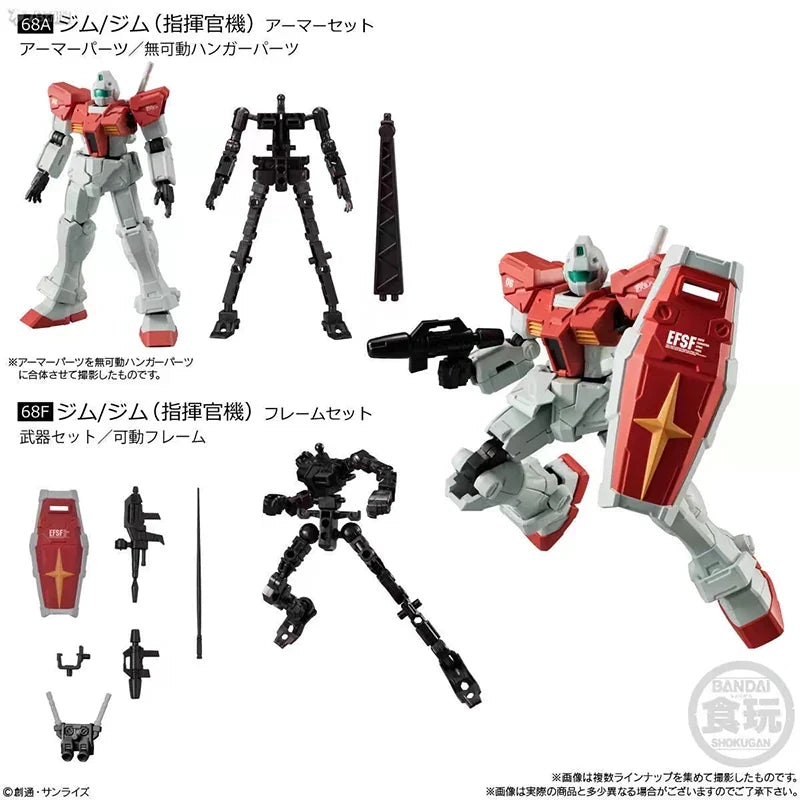 Bandai Candy Toys Gundam G Frame Fa06 07 Uuc0079 Assembly Model Kit Action Figure Model Gifts Toy Collection for Kids