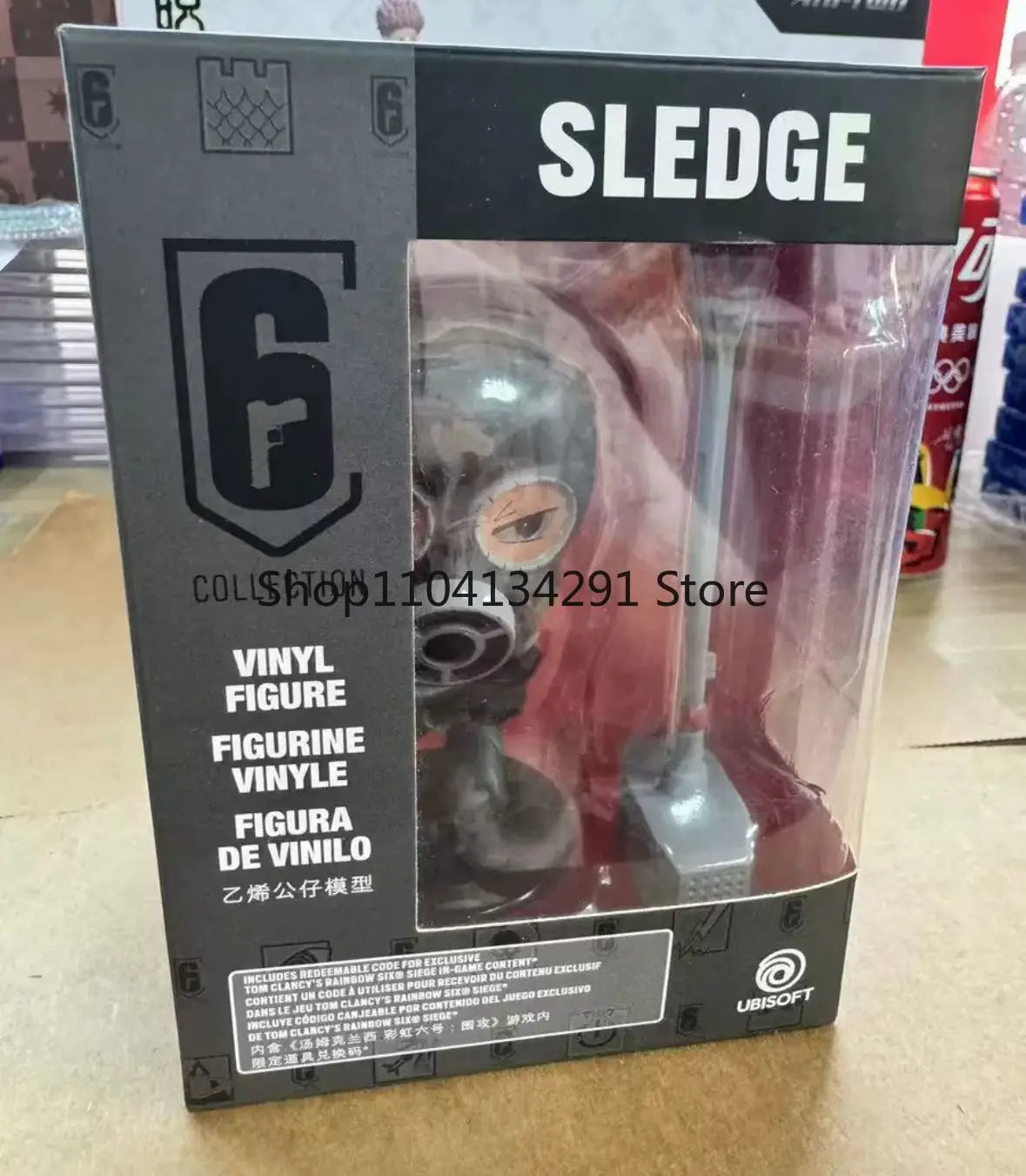 10cm R6 Rainbow Six Siege Figure Blitz Montagne Bandit Caveira Thermite Ash Action Figure Q Version Collection Decora Toys Gifts