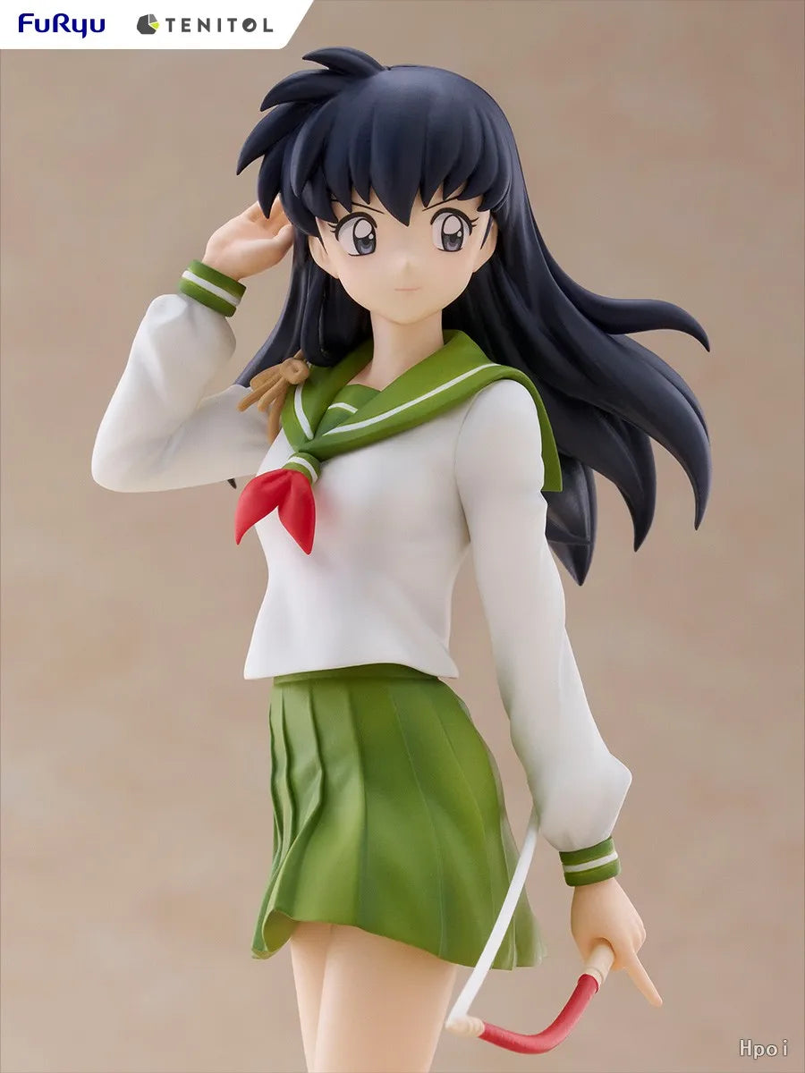 【FS】Original FuRyu TENITOL Inuyasha Higurashi Kagome Figure Model Gift Collection