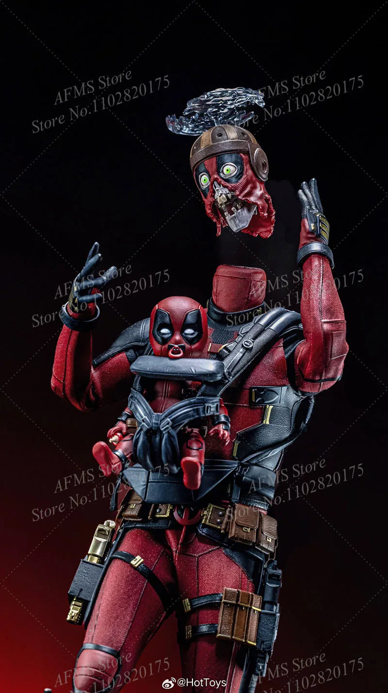 HT HotToys MMS746 1/6 Scale Collectible Figure Deadpool Wolverine Ryan Reynolds Full Set 12Inch Men Soldier Action Figure Model