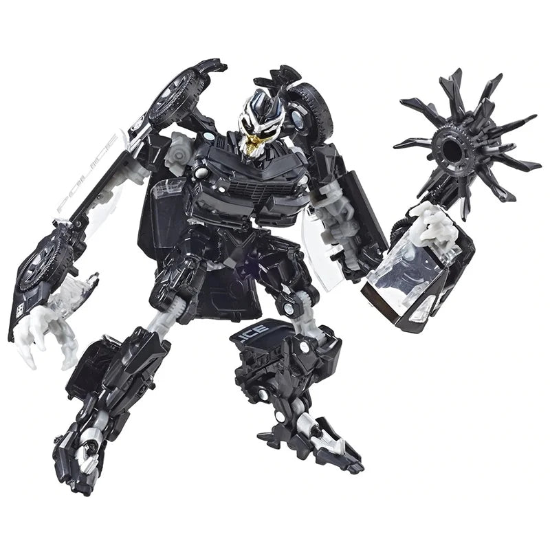 100% In Stock Original Hasbro Takara Tomy SS 28 SS28 Deluex Barricade Autobot Anime Model Toys Action Figures