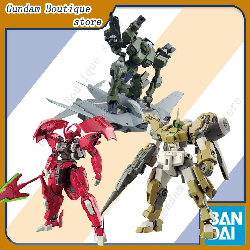 Bandai Genuine HG The Witch From Mercury GUNDAM LFRITH CALIBARN BEGUIR-BEU DARILBALDE ZOWORT HEAVY Anime Assembly Model Toys Kid