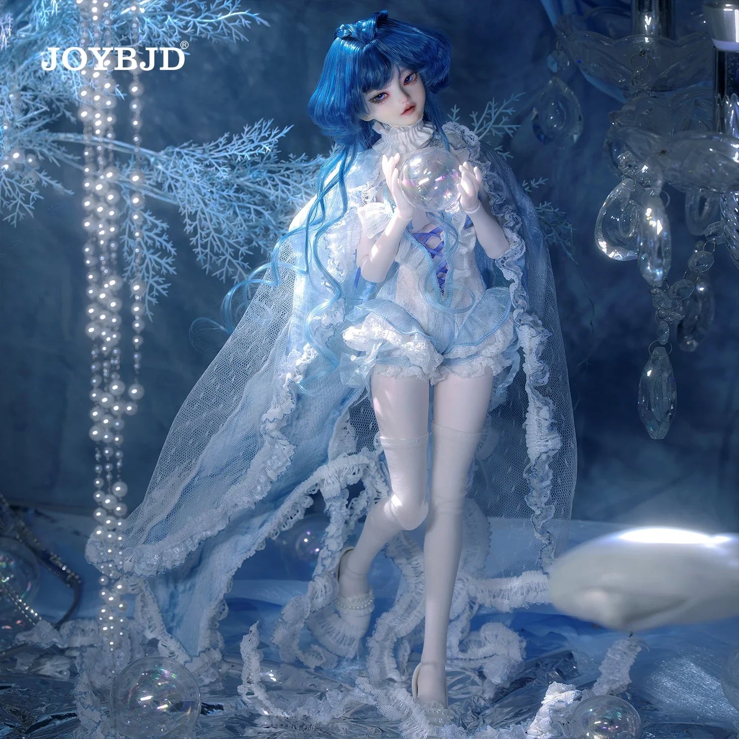 JOYBJD 1/4 Freya FullSet D Bjd Doll Ocean Fantasy Jellyfish Elf Artistic Photo Resin Figure Ball-jointed Doll Collectible