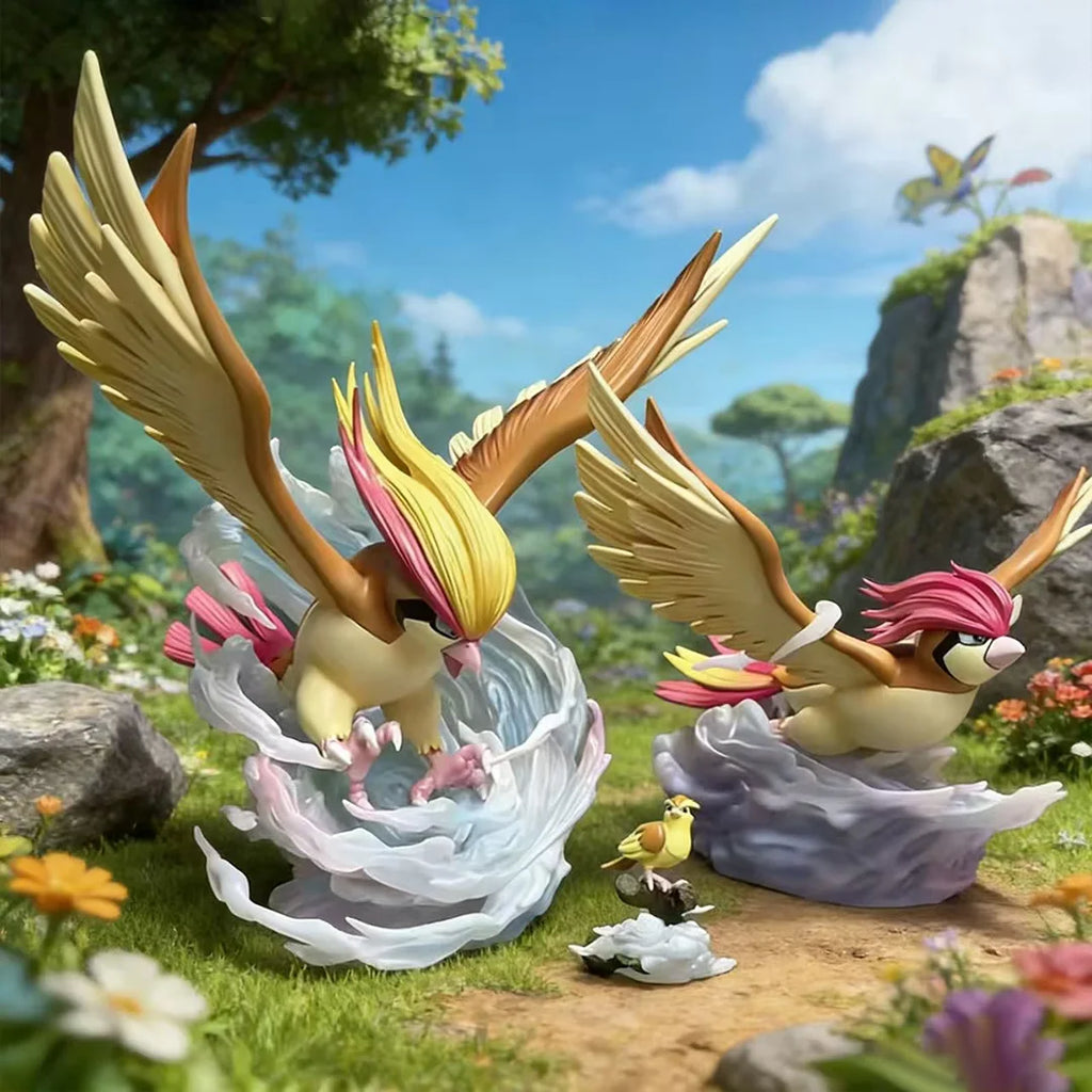 3-17cm Anime Pokemon Pidgeot Figure Pidgeot Pidgey Action Figures Pvc Collection Model Toys Gifts