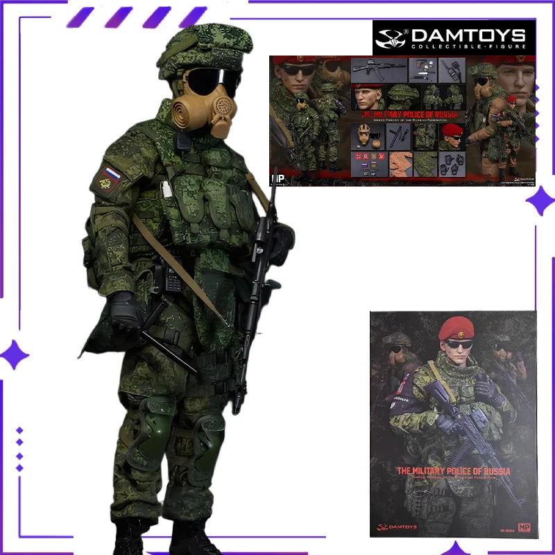 DAMTOYS Original 78069 78078S Russian Armed Forces - Russian Sniper Special Edition Finished Product Mobile Soldier ModelToyGift