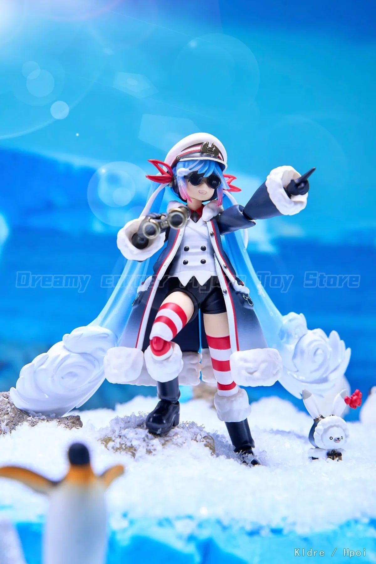 【In Stock】Original Max Factory GSC Figma EX-066 VOCALOID Hatsune Miku Snow 2022 Grand Voyage Ver Action Figure Toys Model