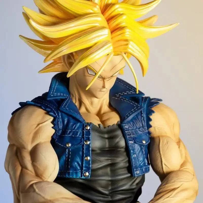 Jt Statue Dragon Ball Z Trunks Figure 53cm/20.87inch Future Trunks Super Saiyan Action Figures Collection Mode Toys Gifts