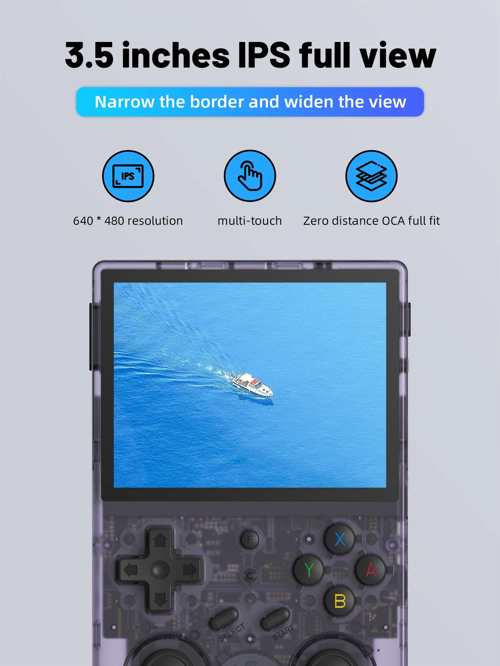 ANBERNIC RG353V RG353VS Retro Games RK3566 3.5INCH 640*480 Handheld Game Console Emulator LINUX Children's Gifts