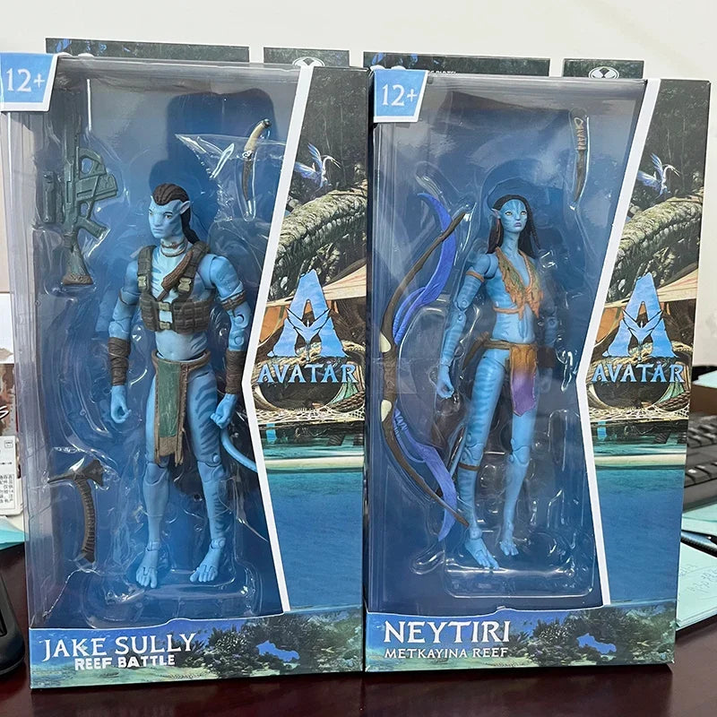 Avatar Figure Jake Sully Neytiri Action Figures Colonel Miles Quaritch Mcfarlane Movie Role Collectible Figurine Toys Gift Dolls