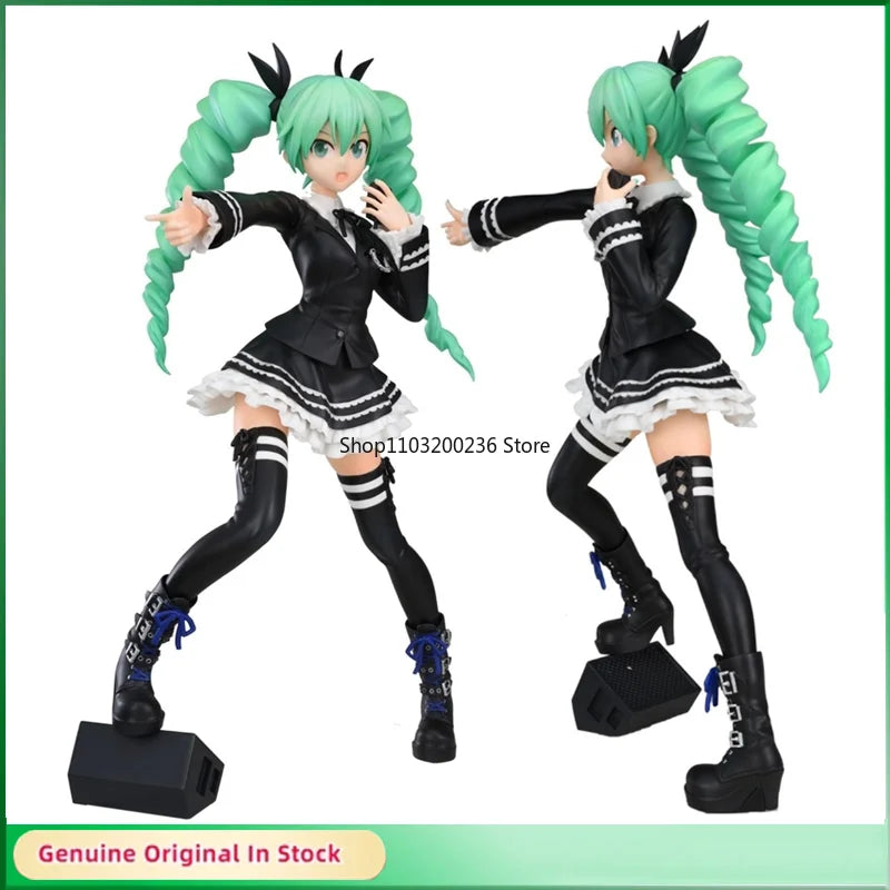 Original Project DIVA VOCALOID Hatsune Miku DARK ANGEL Action Figure Model Hobbies Collectible Desktop Ornaments
