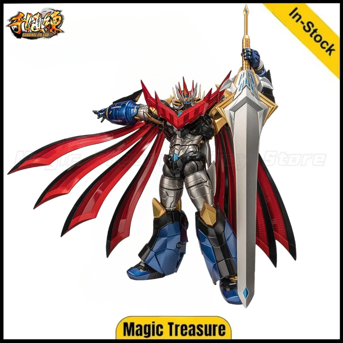 【In Stock】Original Sentinel RIOBOT Super Robot Wars V MAZIN EMPEROR G Action Figure Toys Ornaments Gifts