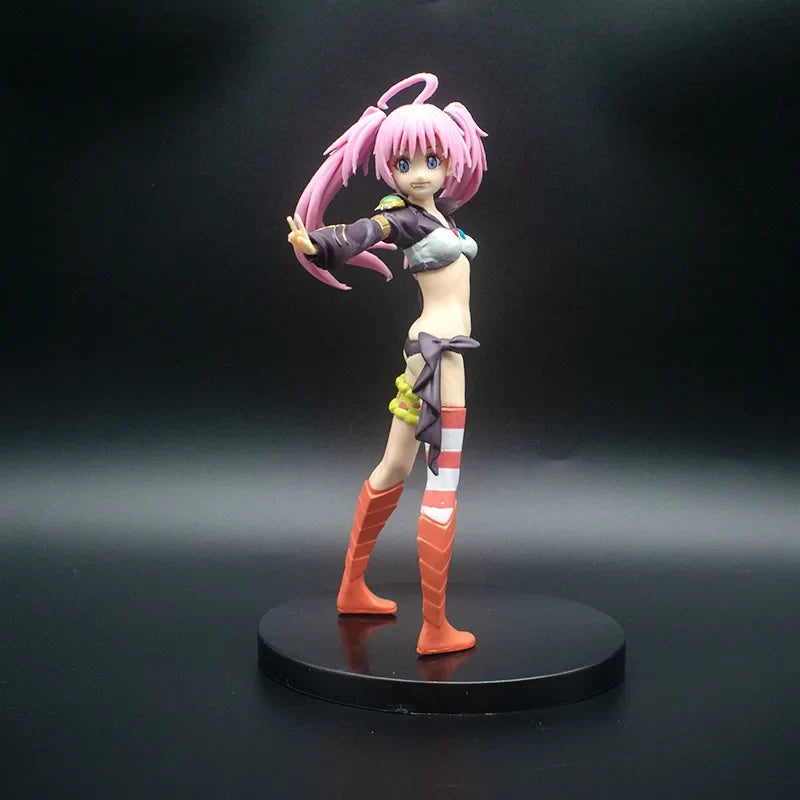 Anime Figure Milim Nava That Time I Got Reincarnated As a Slime PVC 16CM Cute Forked Hands Action Figure Model Kid Toys Gift