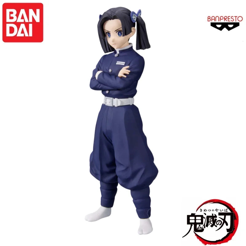 Bandai Original In Stock Banpresto Demon Slayer Kanzaki Aoi Anime Characters Garage Kit Model Ornaments
