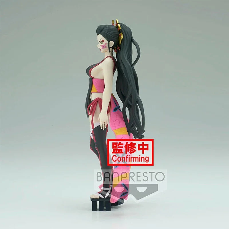 Bandai Genuine Demon Slayer Anime Figure Daki Action Figure Toys for Boys Girls Kids Christmas Gift Collectible Model Ornaments