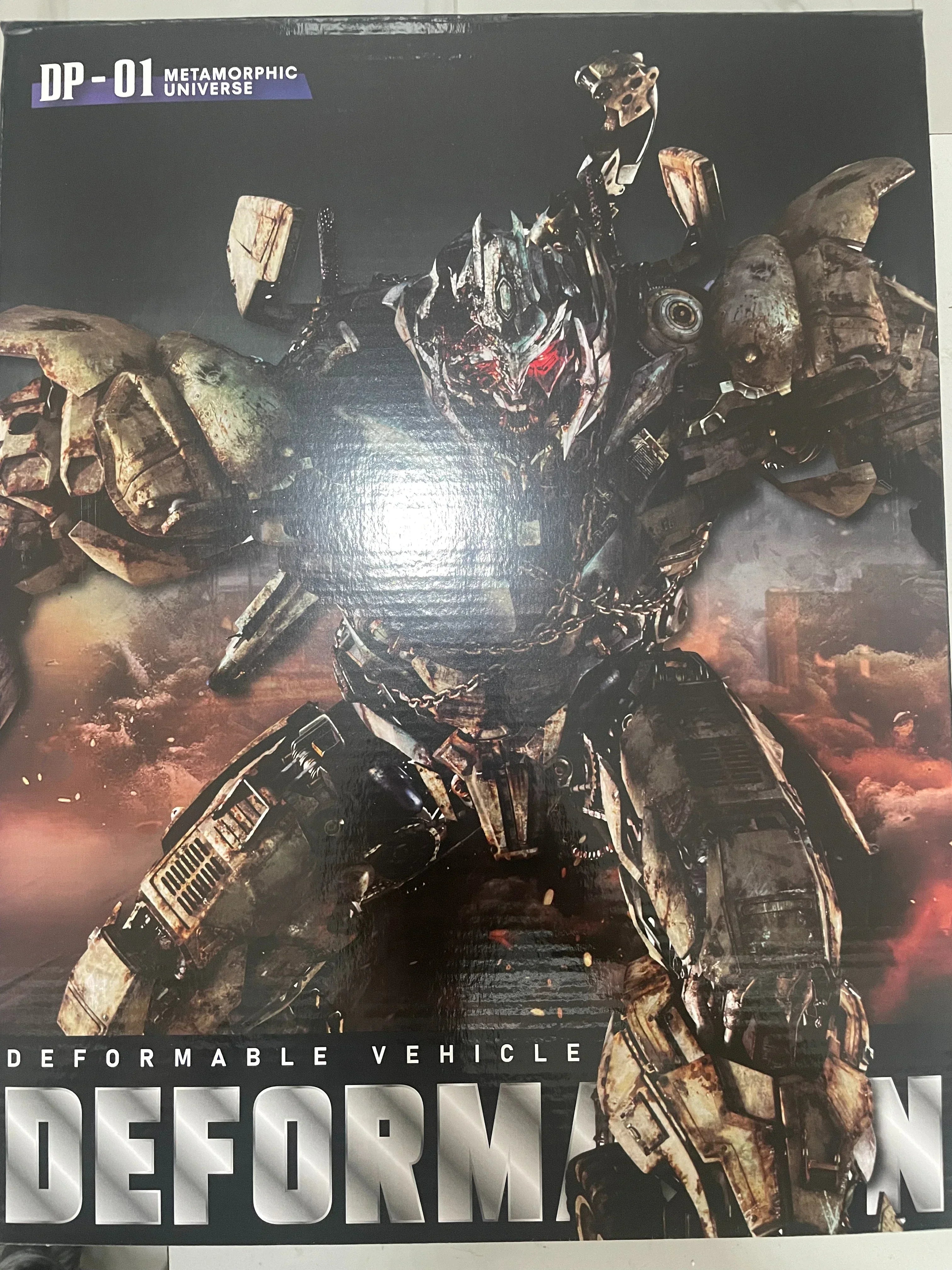 [IN STOCK ] Transformation DP01 DP-01 MG Tank Megatank Desert Color Oversize 35CM Action Figure Robot