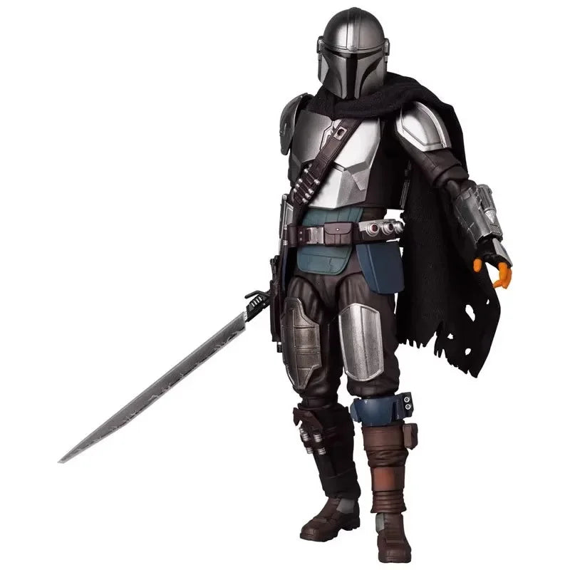 Hasbro Original Genuine Medicom Toy Star Wars The Mandalorian Grogu Mandalorian Mafex No.200 Ver.2.0 Model Toys Action Figures