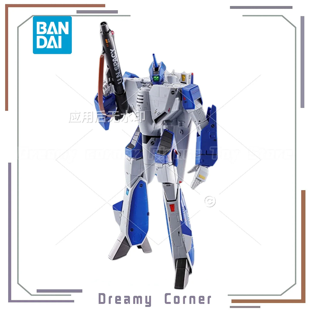 ã€In Stockã€‘BANDAI SPIRITS DX Chogokin VF-1A Super Dimension Fortress Macross VALKYRIE MAXIMILAN JENIUS USE Finished Mecha Model