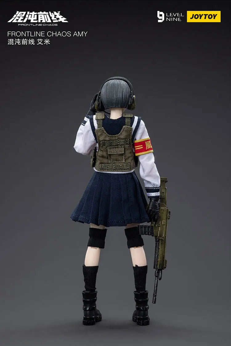 JOYTOY LEVEL NINE FRONTLINE CHAOS AMY Action Figures Original Model Doll Decoration Collection Gift Collect Toys