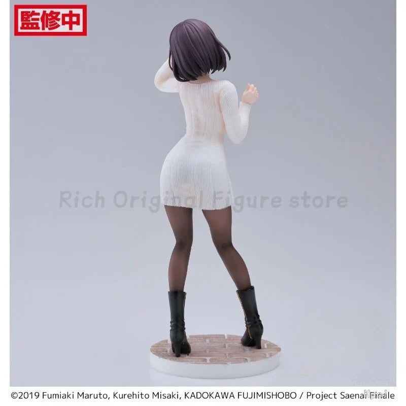 【In Stock】Original Saekano: How To Raise A Boring Girlfriend Luminasta Kato Megumi Sweater Style Model Animation Figures