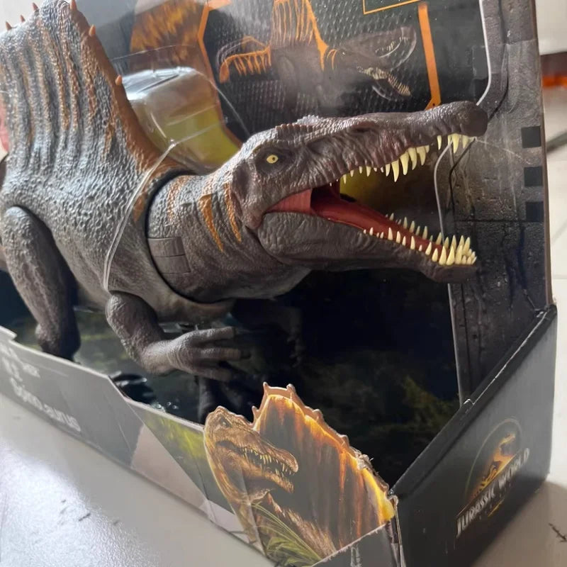 Jurassic World Dinosaurs Toys Spinosaurus Dinosaur Model Movie Animal Figurines Children Kids Toys Collectible Birthday Gift