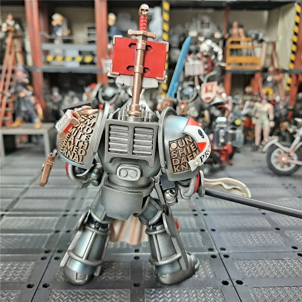 【In Stock】JOYTOY Warhammer 40K Grey Knights Terminator Jaric Thule Model Toys Gift Collection Ornaments 1/18 Action Figures