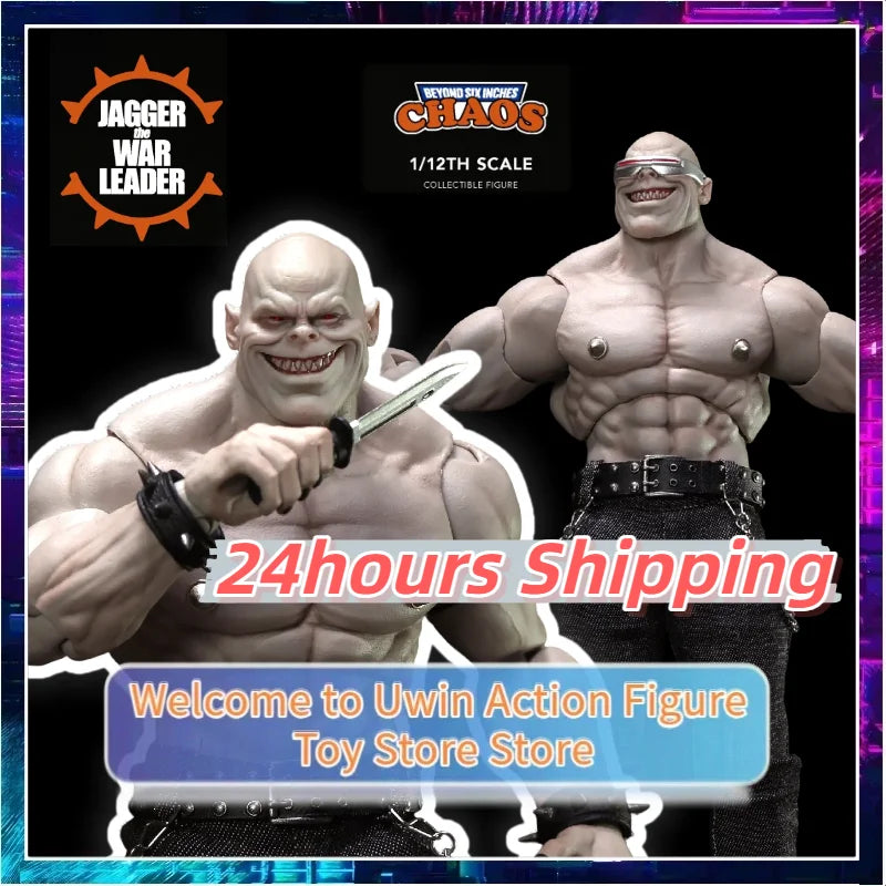 [24-Stunden-Versand] Original CHAOS Studio CHAOS-003 1/12 Maßstab Jagger The War Leader Actionfigur Modell Spielzeug Sammlung Geschenke