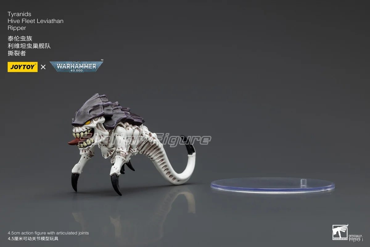 【SF】JOYTOY Warhammer 40K 1/18 Action Figure Tyranids Hive Fleet Leviathan Ripper Anime Model Toys Gifts
